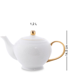 AS-47 Чайный сервиз на 6 перс. "Оро Бьянко" (Pavone)