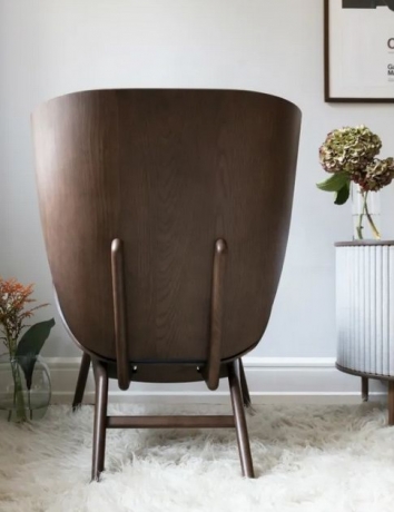 Кресло The Reader, дымчато-розовое, 105х78х91 см. Umage