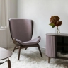 Кресло The Reader, дымчато-розовое, 105х78х91 см. Umage