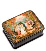 ШК-19/41 Шкатулка в технике декупаж "Деревенская свадьба" (10х8х3,5)