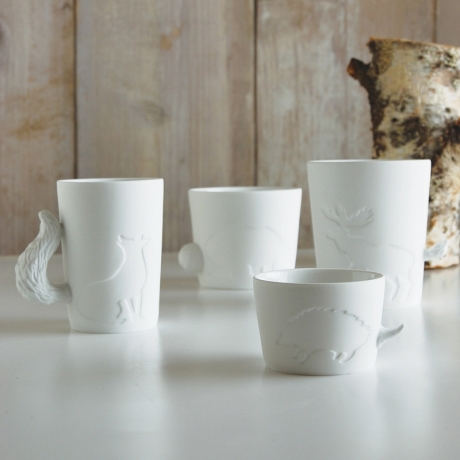 Кружка медведь, Mugtail KINTO