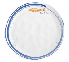 Тарелка обеденная, 26 см. Морской берег Easy Life