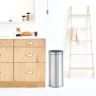 Мусорный бак Touch Bin New (30 л), Стальной матовый (FPP) Brabantia