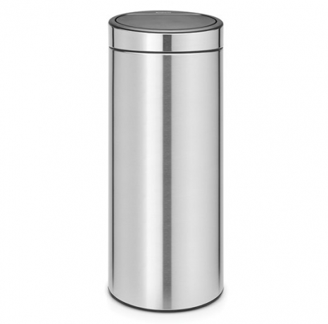 Мусорный бак Touch Bin New (30 л), Стальной матовый (FPP) Brabantia