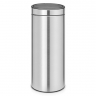 Мусорный бак Touch Bin New (30 л), Стальной матовый (FPP) Brabantia
