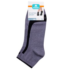 Носки спортивные Starter Sport ASS-0005 41-44 серо-черный (Artsocks)