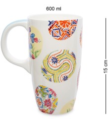 JK-289 Кружка "Пасхальное яйцо" (Uovo di Pasqua Pavone)