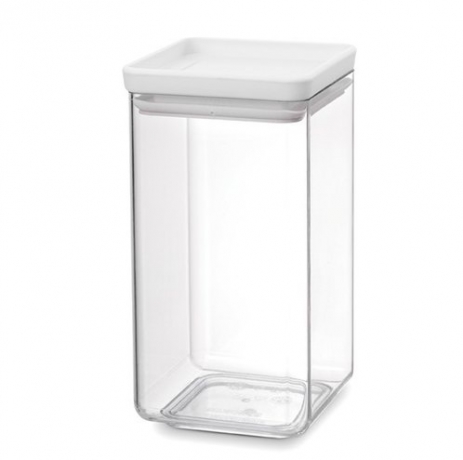 Прямоугольный контейнер (1,6 л), Светло-серый Brabantia