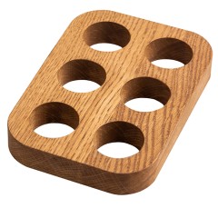 Подставка под 6 яиц, 18х12,5х2,3 см. Uneca