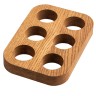 Подставка под 6 яиц, 18х12,5х2,3 см. Uneca