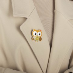 Брошь Совенок XZ0173.13 BR/S Shadore