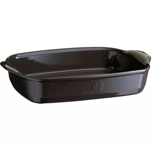 Форма для запекания прямоугольная, 42x27 см. цвет: базальт Emile Henry
