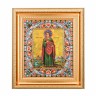 Икона "Святой целитель Пантейлеймон" 45х39см. стразы
