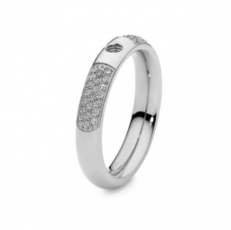Кольцо - база deluxe small silver 15.9 мм 626657 S Qudo