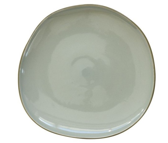 Тарелка обеденная Organica, зелёная, 27 см. Easy Life