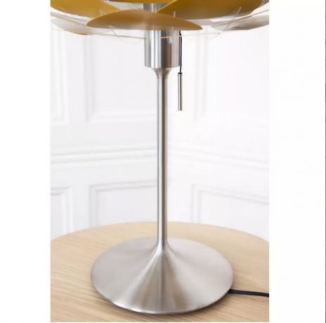 Торшер настольный, 42 см. Champagne brushed steel с USB Umage