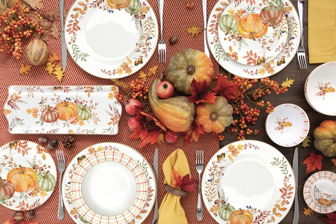 Набор чашек с блюдцами Тыква, 0,11 л, 2 шт. Easy Life