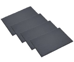 Набор из 4-х подставок, 30х20 см. сланцево-серые Kitchen Craft