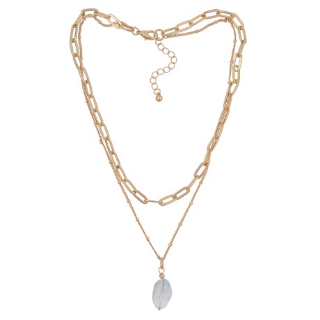 Колье Crystal Drop LN5122 BW/RG Fiore Luna