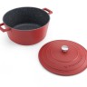 Кастрюля из литого аллюминия RED, 5 л. MC Kitchen Craft