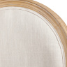 Кресло-стул с деревянным каркасом бежевый Pollina