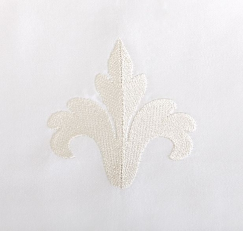 Пододеяльник "ROCOCO", сатин-жаккард, 150х210 см. белый, BOVI