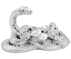 Статуэтка Змея с монетами, 10,5х6 см. Гамма