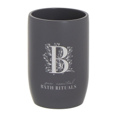 Стакан для зубных щеток Bath Rituals серый, D'casa