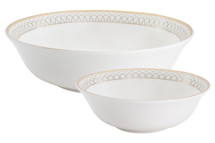 Обеденный сервиз Диадема, 6 персон, 27 предметов, Emily