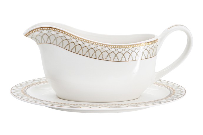 Обеденный сервиз Диадема, 6 персон, 27 предметов, Emily