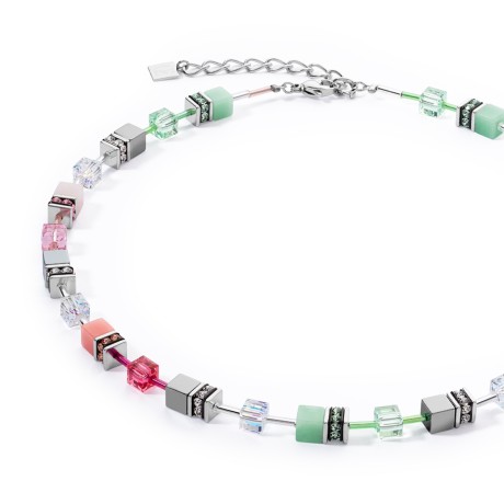 Колье Green-Pink Coeur de Lion