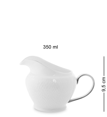 AS-48 Чайный сервиз на 6 перс. "Ордженто Бьянко" (Pavone)