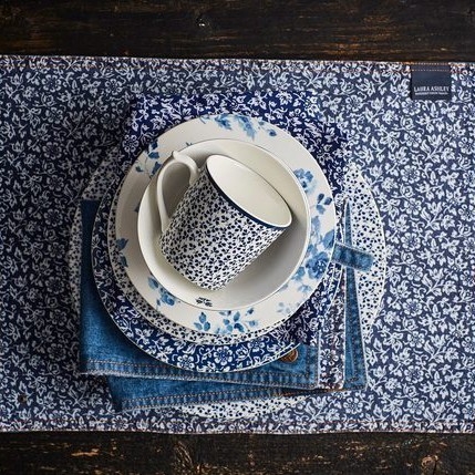 Тарелка глубокая, 22 см. China Rose Laura Ashley