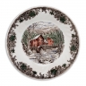 Глубокая тарелка Churchill, 20 см. Зимняя деревня