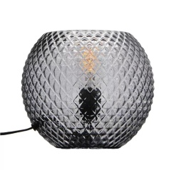 Настольный светильник NOBB Ball, Ø22 см. дымчатый, Halo Design