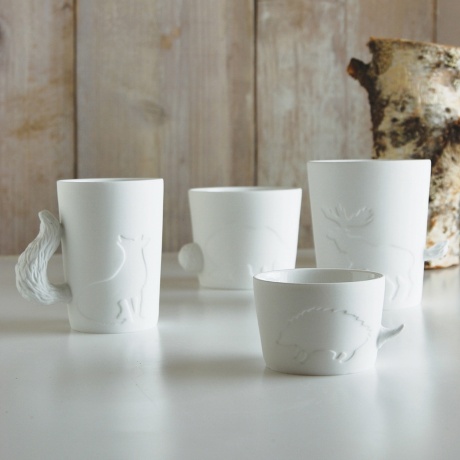 Кружка ежик, Mugtail KINTO