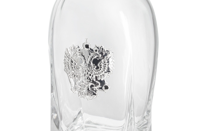 Набор для водки Россия, Gamma (серебро)