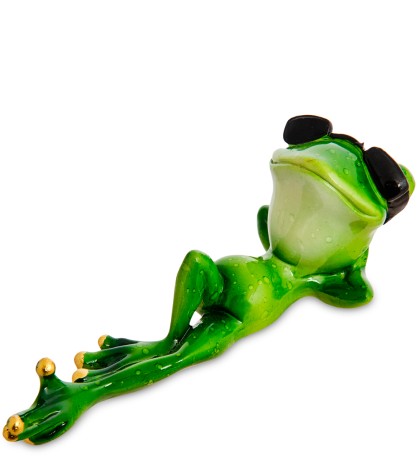 MN-161/1 Фигурка "Лягушка - с кайфом по жизни"