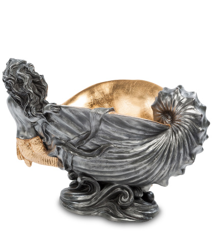 WS- 44 Ваза "Ракушка с Русалкой"