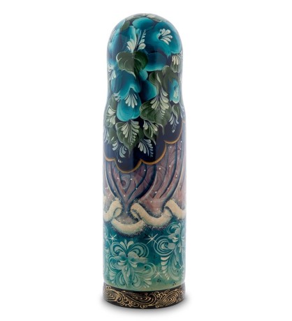 МР-25/ 41 Футляр для бутылки "Дед Мороз и Снегурочка"