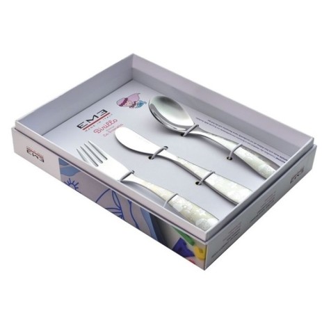 Набор детских столовых приборов РУСАЛОЧКА 3шт. EME