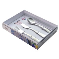 Набор детских столовых приборов РУСАЛОЧКА 3шт. EME