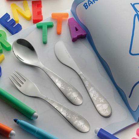 Набор детских столовых приборов РУСАЛОЧКА 3шт. EME