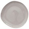 Тарелка обеденная Organica, серая, 27 см. Easy Life