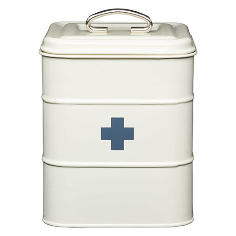 Аптечка, 15x15x19 см. Living Nostalgia creamy Kitchen Craft