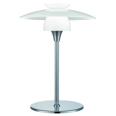 Светильник настольный Scandinavia, O20, опал/хром, Halo Design