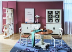 Стол обеденный круглый, 120х77 см.