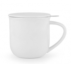 Кружка чайная с ситечком, 380 мл. белый, Minima Viva Scandinavia