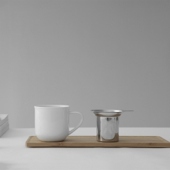 Кружка чайная с ситечком, 380 мл. белый, Minima Viva Scandinavia