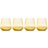Набор стаканов для виски Opium, янтарный, 0,45 л. 6 шт. Le Stelle